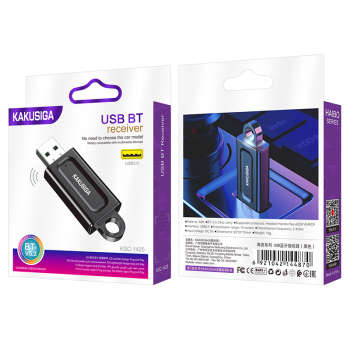 Odbiornik  Bluetooth USB Kakusiga KSC-1425 Black